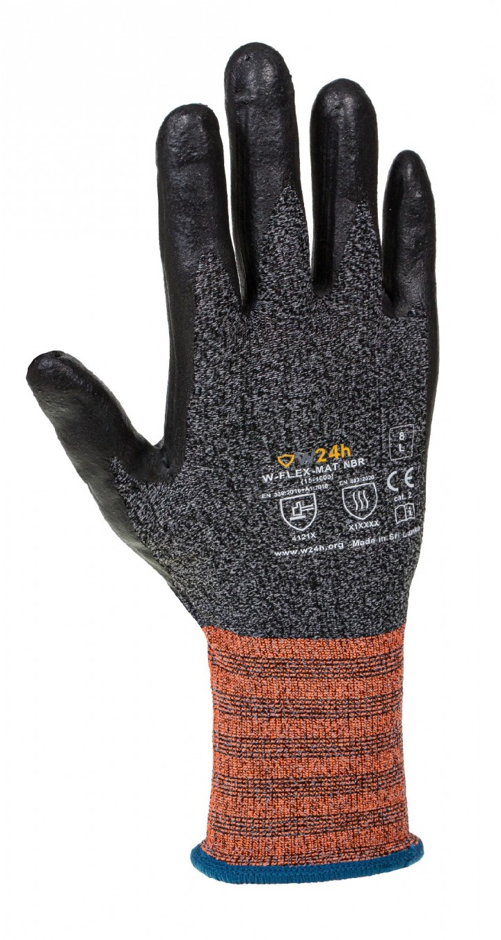 Rękawica ochronna W-FLEX MAT NBR (15-1000)